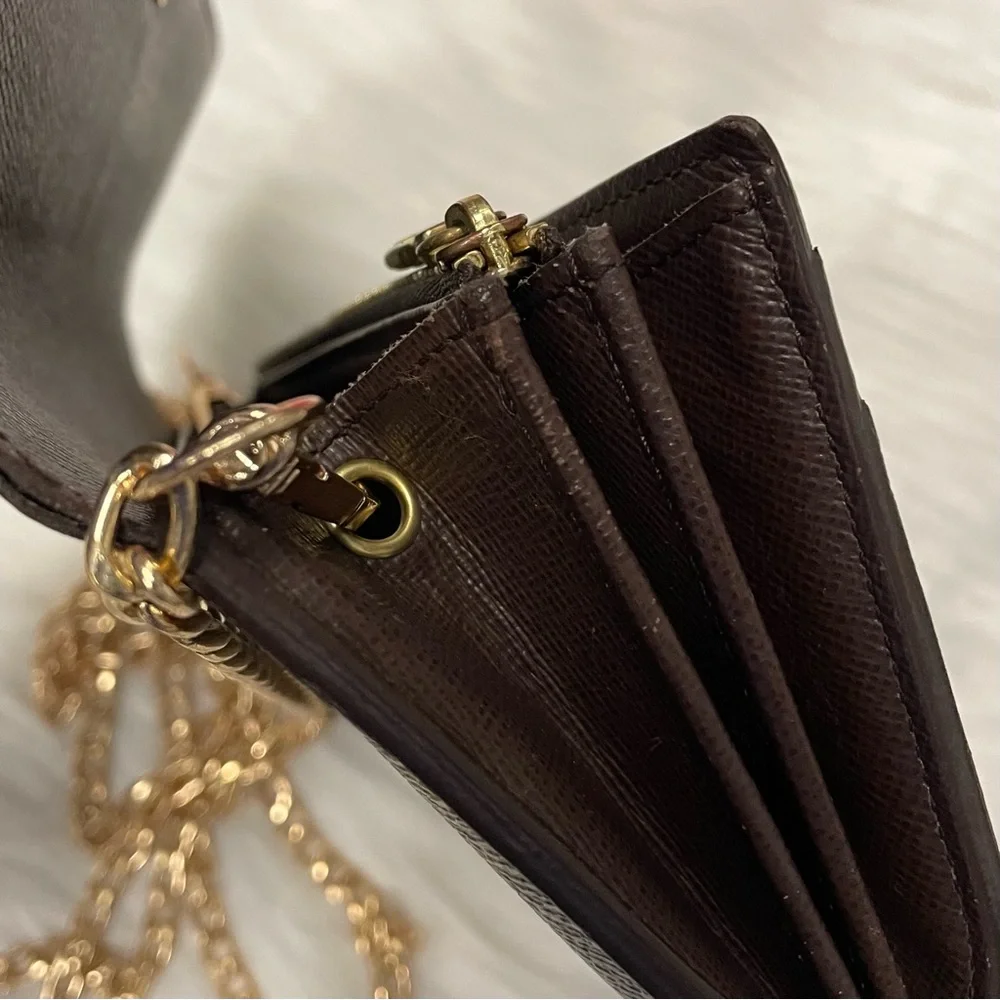 Louis Vuitton Brown Checkered Crossbody Bag - Picture 5 of 10